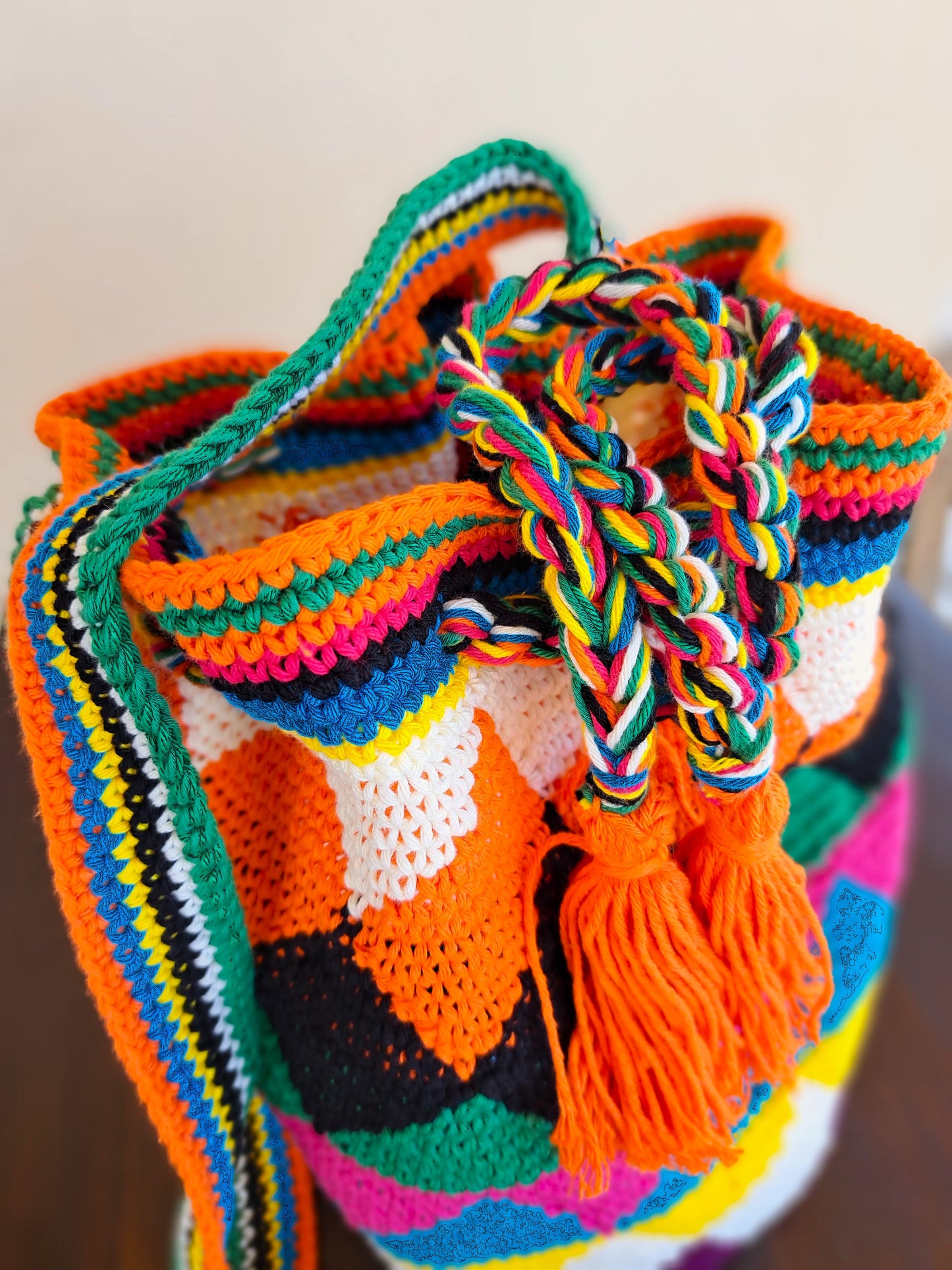 Secchiello Wayuu Medium Size con Pochette