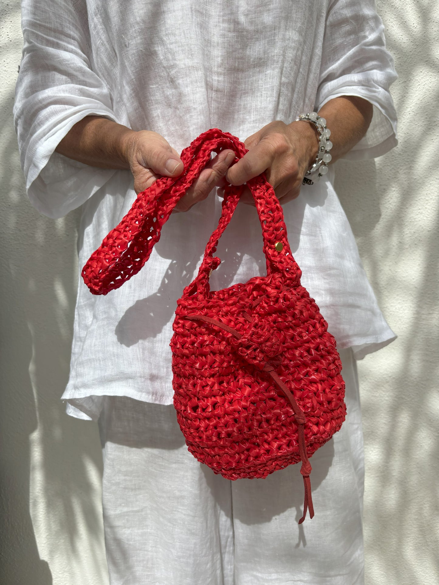 Freddy - Mini Bucket Bag con tracolla