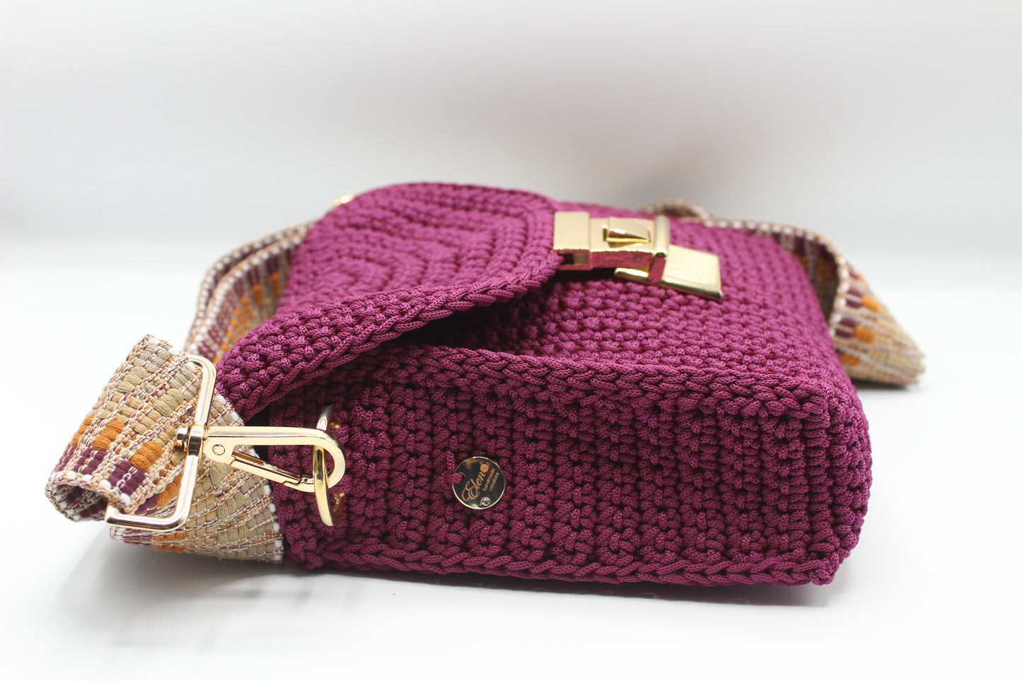 Pochette con tracolla Unisex - Orchidea