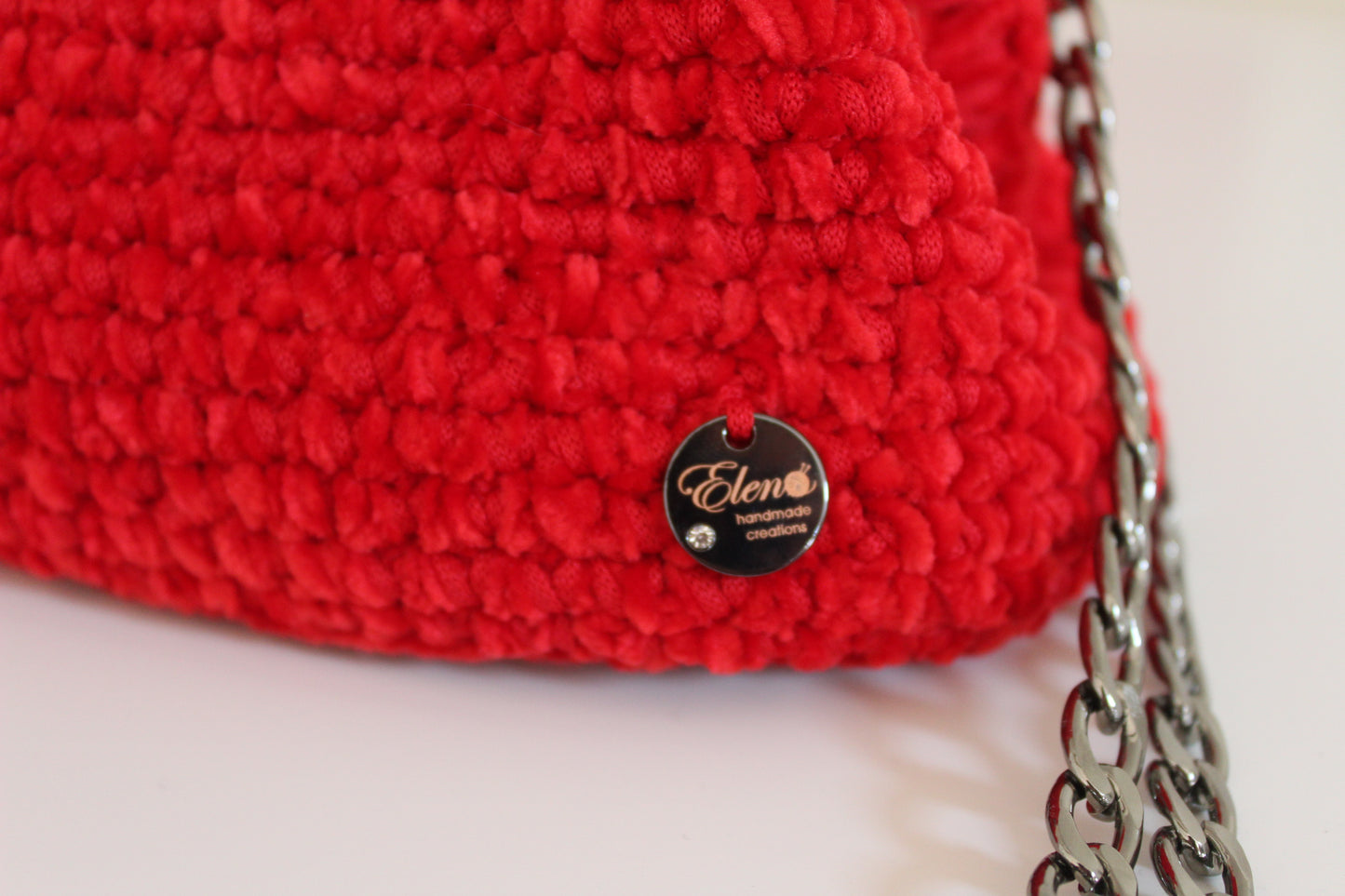 Clutch in Fettuccia Rossa
