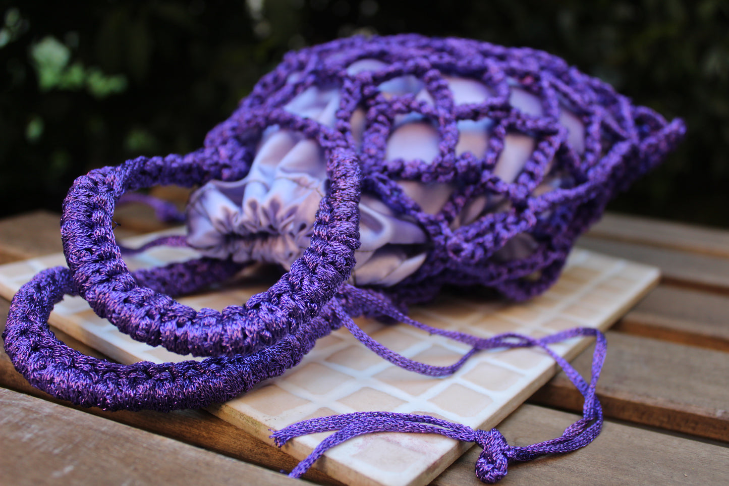 Petit Sac Viola Lurex