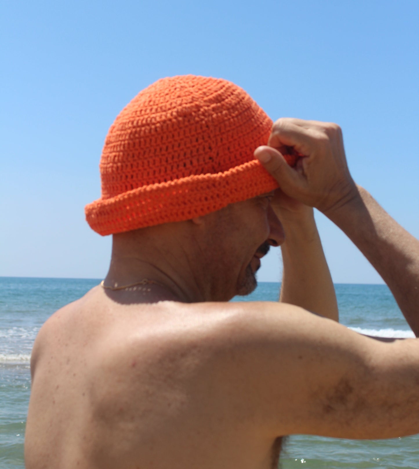 Cappello alla Pescatora 2.0 - Arancione Shabby