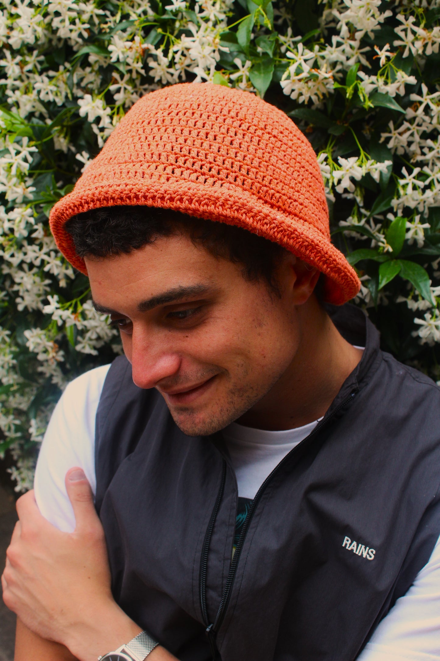 Cappello alla Pescatora 2.0 - Arancione Shabby