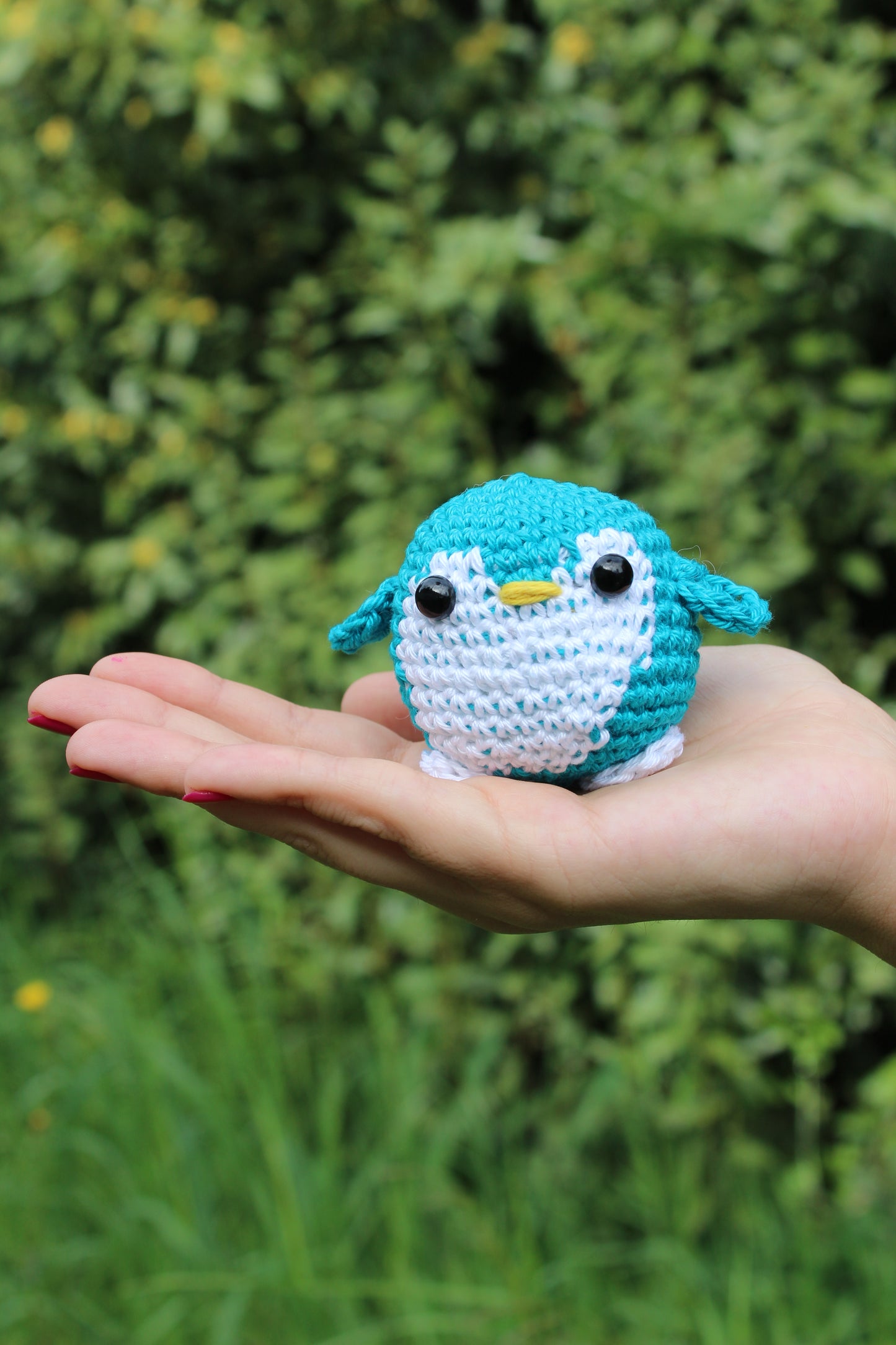 Pinguino Turchese Portachiavi