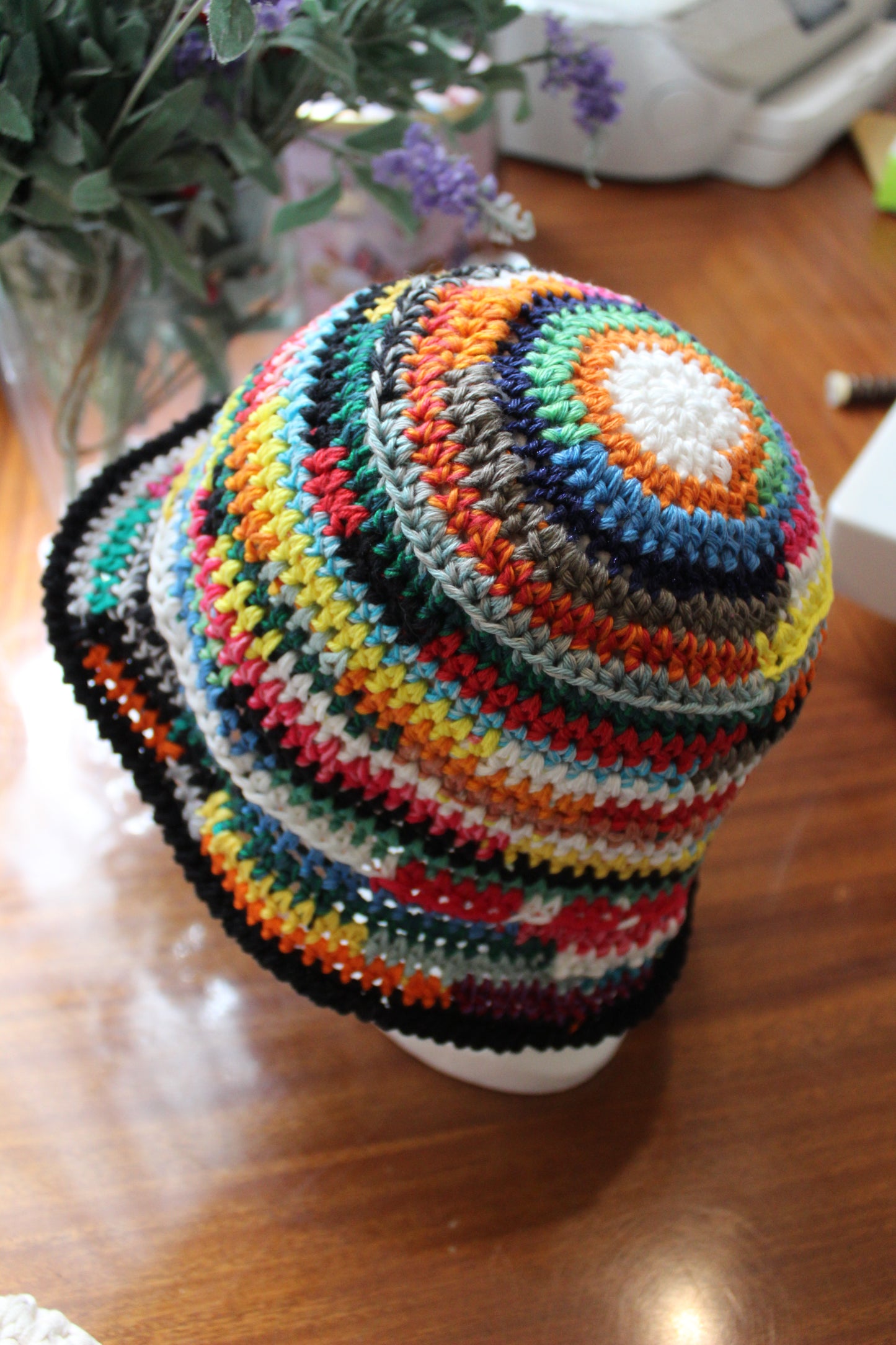 Cappello alla Pescatora Scrappy Black