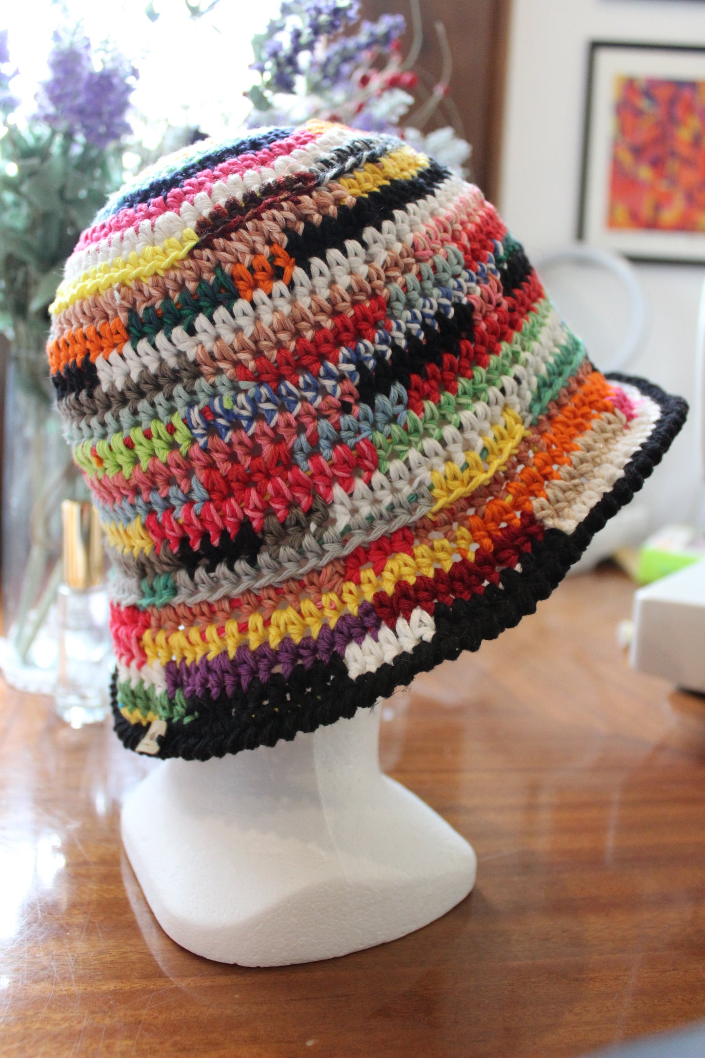 Cappello alla Pescatora Scrappy Black