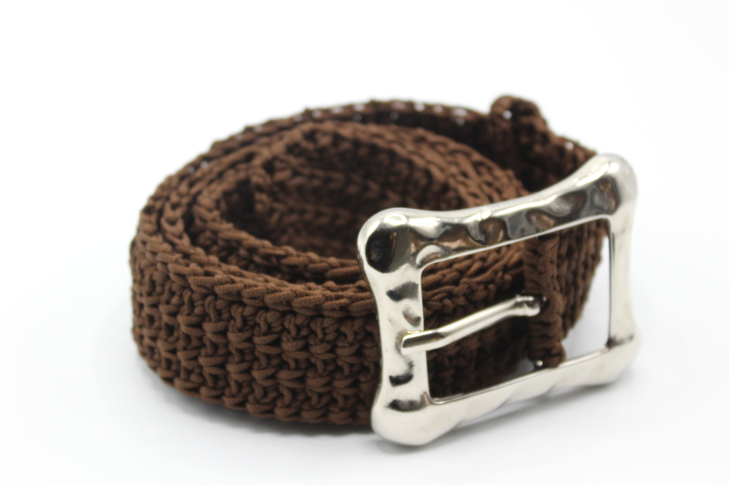 Cintura Crochet Marrone
