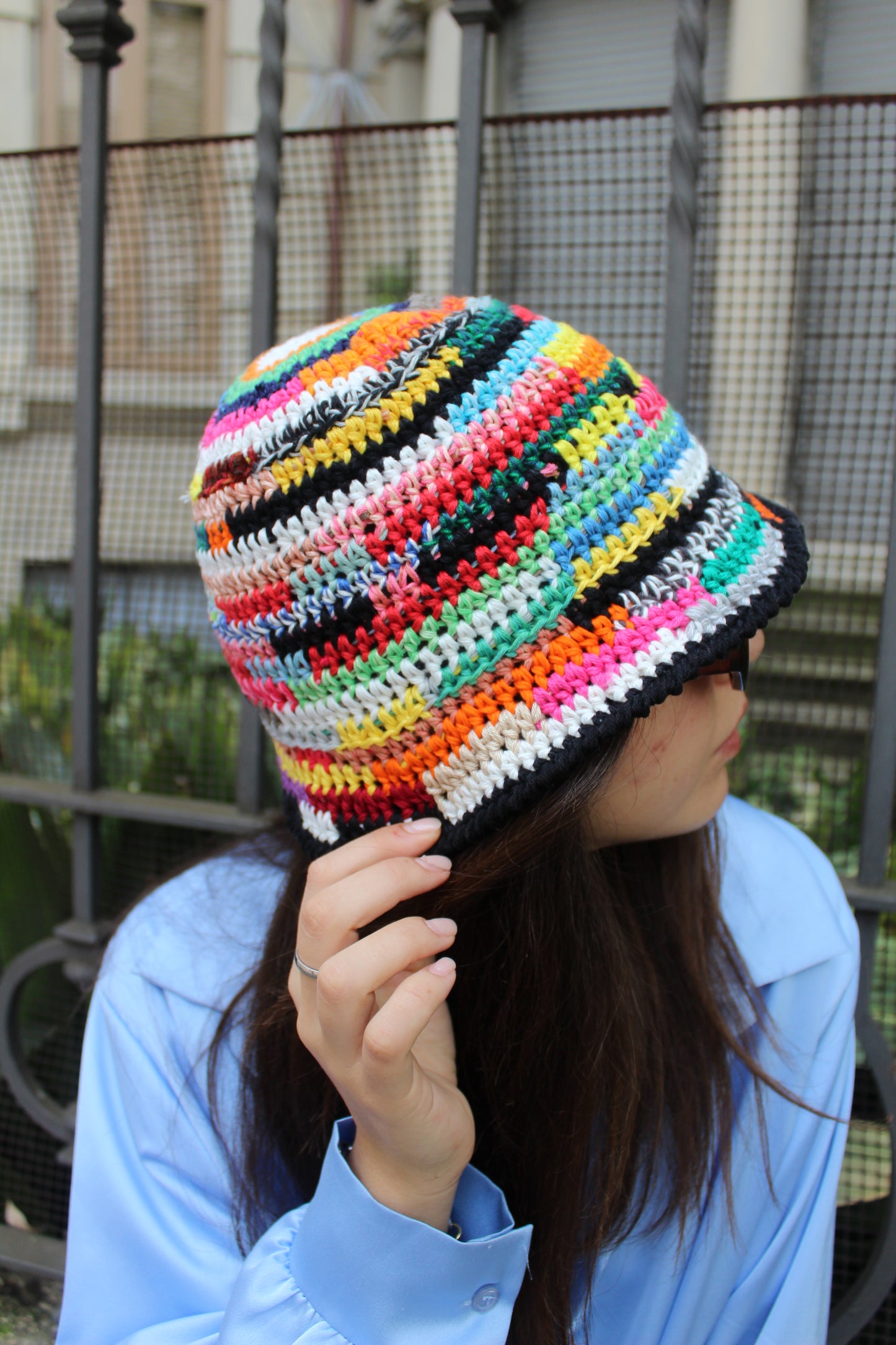Cappello alla Pescatora Scrappy Black