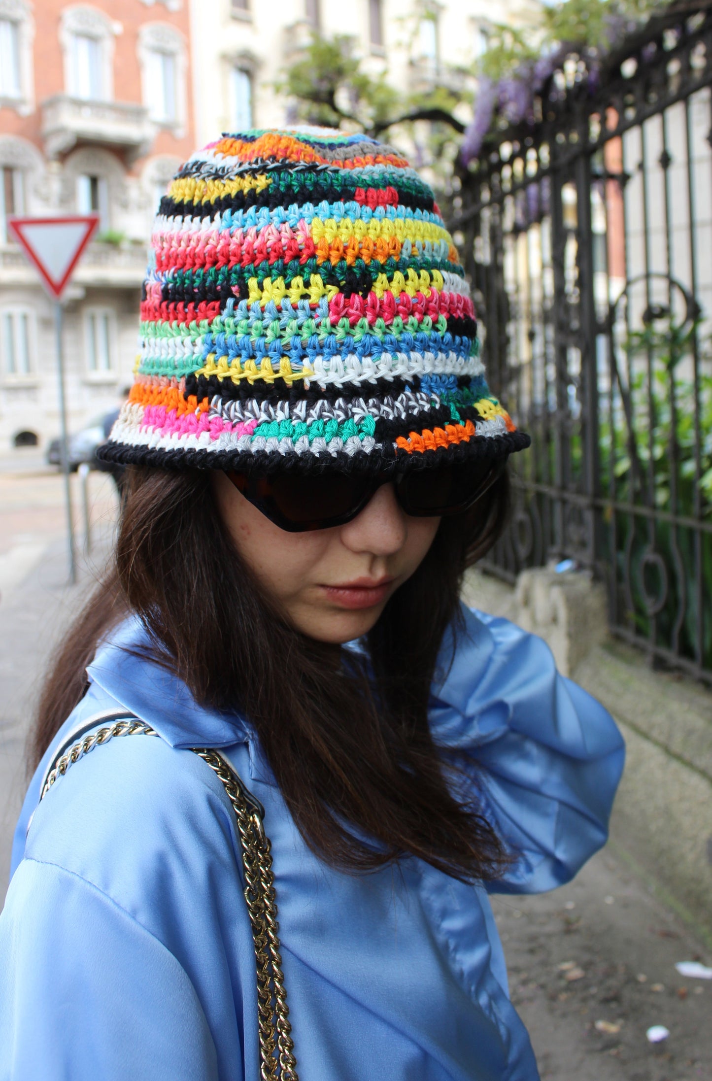Cappello alla Pescatora Scrappy Black