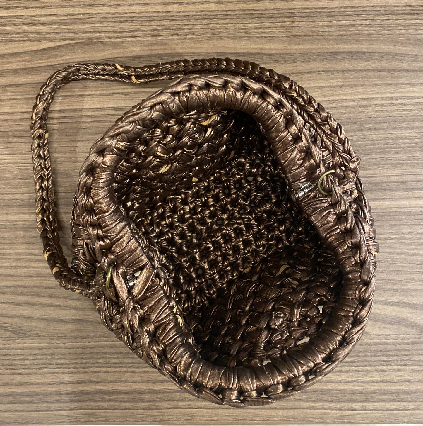 Pepita - Mini Clutch Bronzo