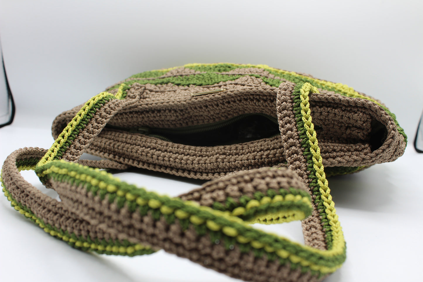 Cropped Tote Bag - Onde d'Autunno