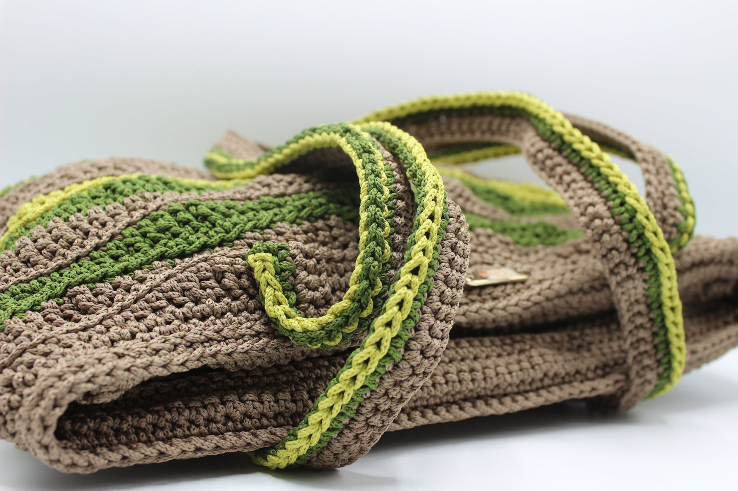 Cropped Tote Bag - Onde d'Autunno