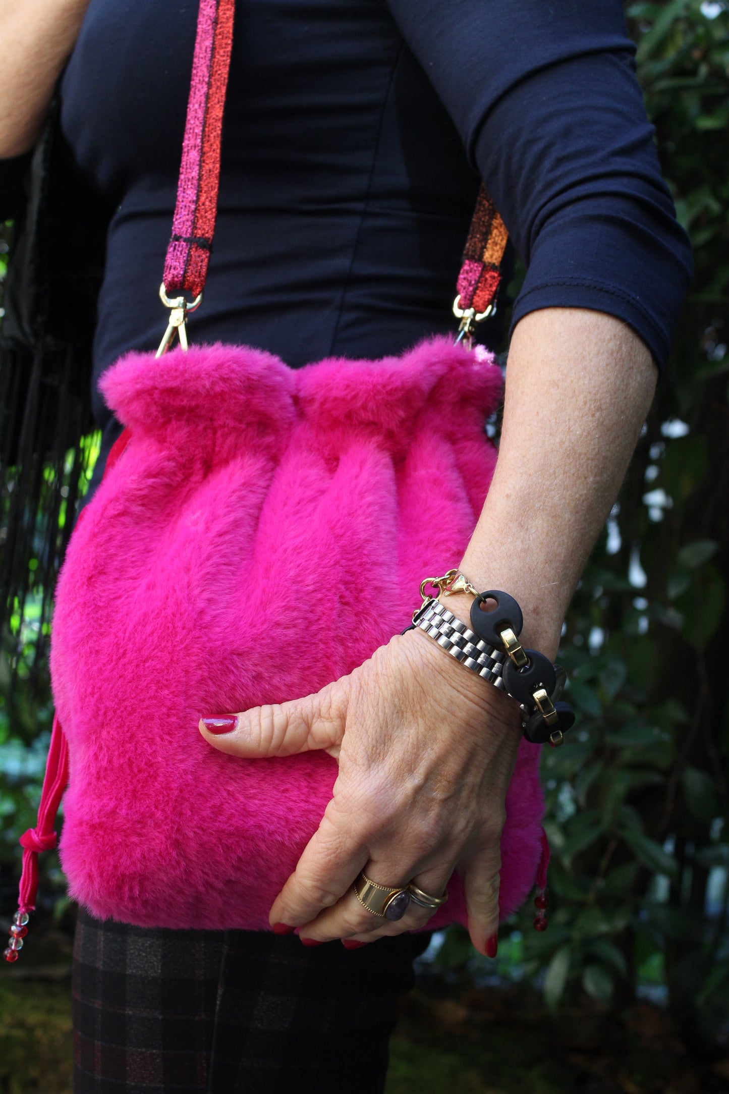 Trilly Pellicciosa Fucsia