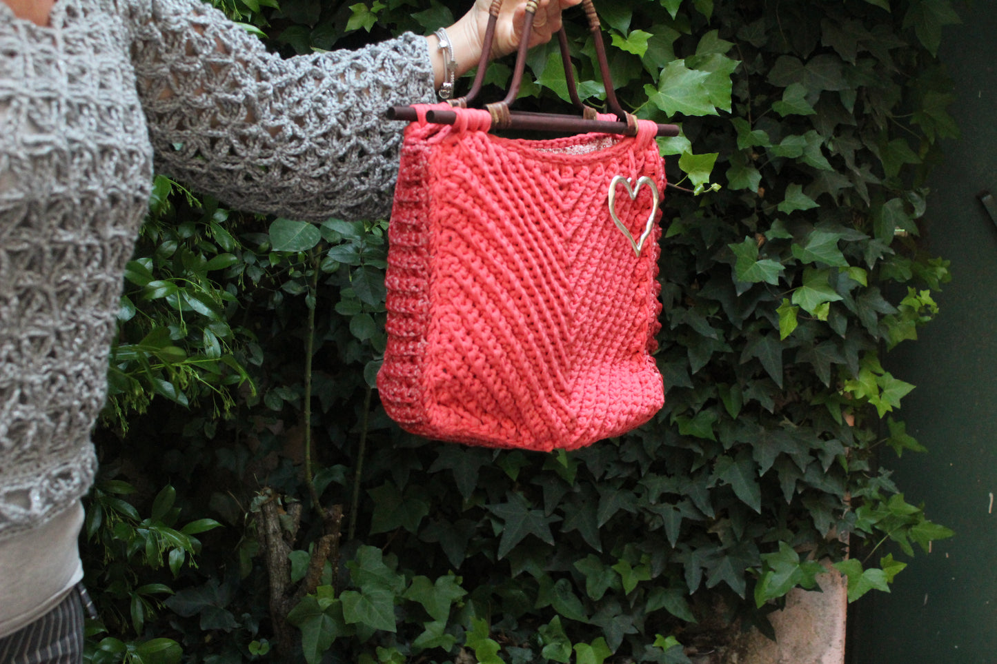 Shopper Lady - salmone