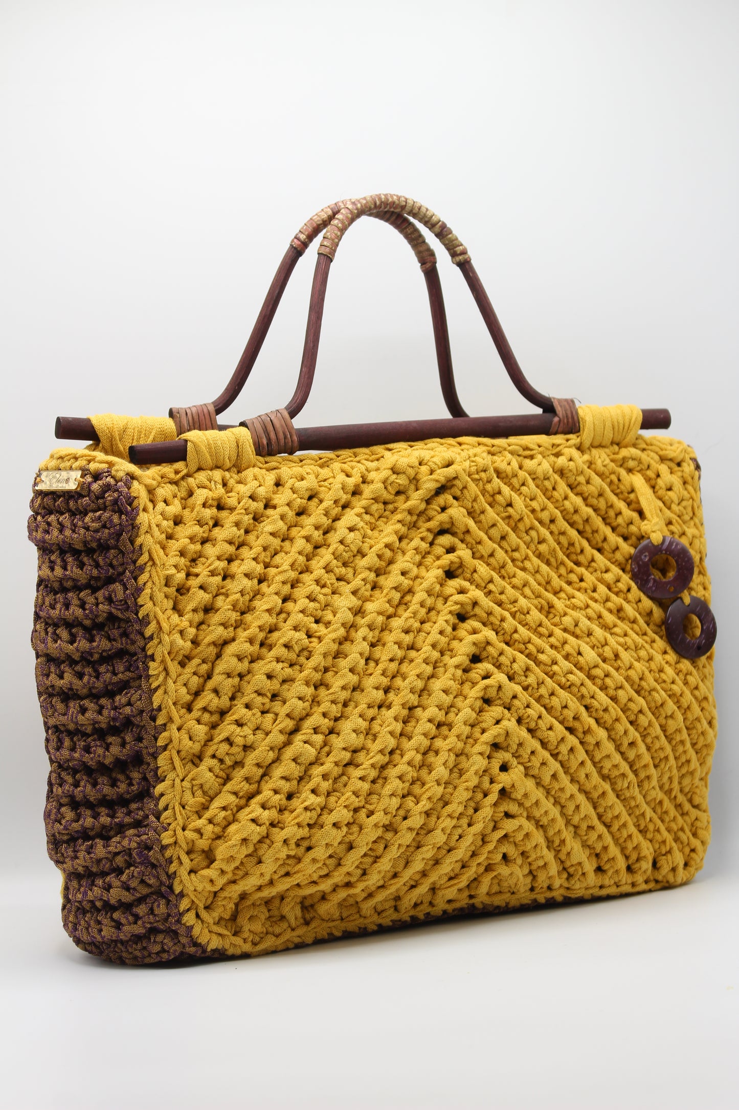 Shopper Lady - giallo senape