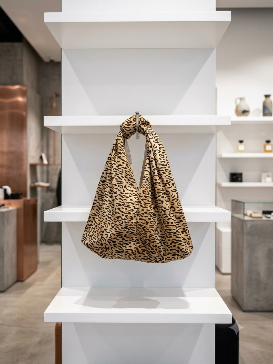 Knot Bag in tessuto