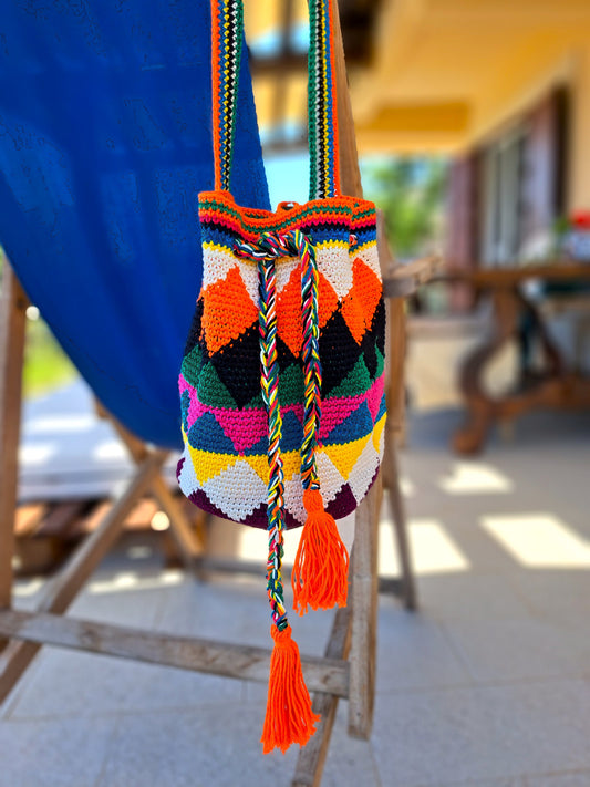 Secchiello Wayuu Medium Size con Pochette