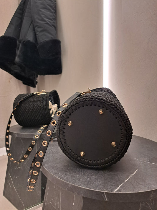 Borsa secchiello con tracolla