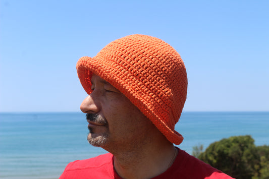 Cappello alla Pescatora 2.0 - Arancione Shabby
