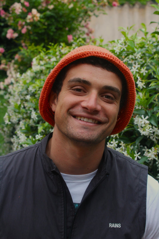 Cappello alla Pescatora 2.0 - Arancione Shabby