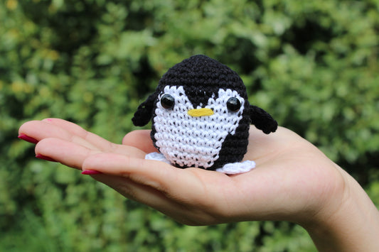 Pinguino Nero Portachiavi