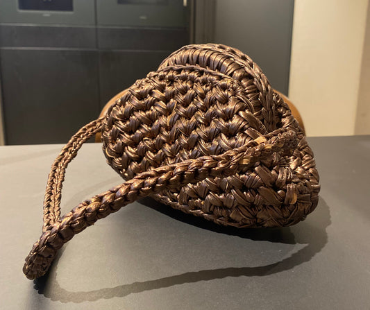 Pepita - Mini Clutch Bronzo