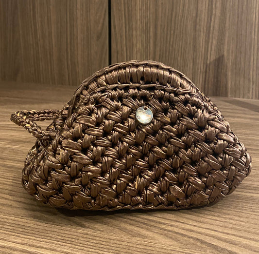 Pepita - Mini Clutch Bronzo