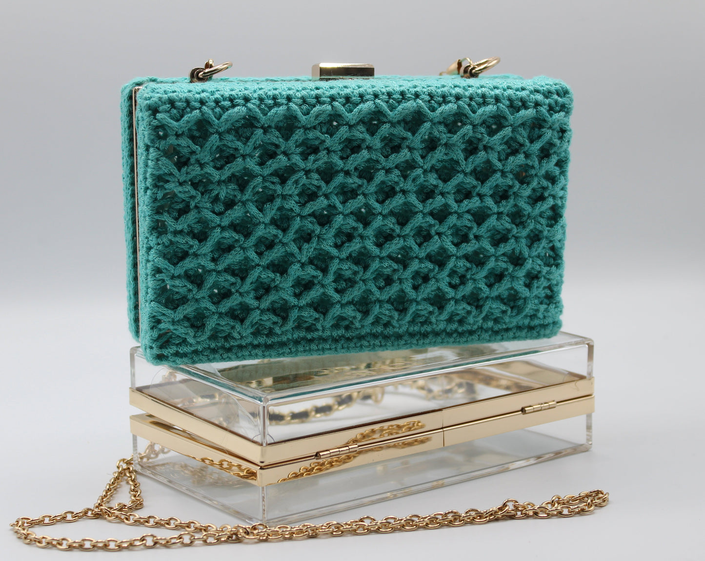 Clutch Verde Tiffany