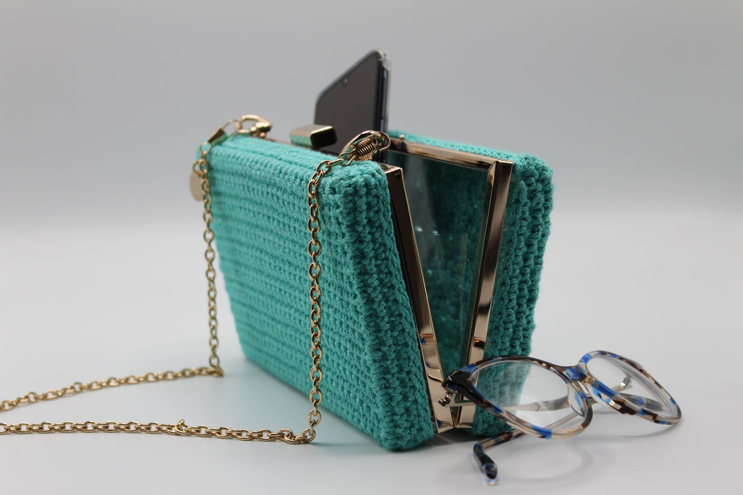 Clutch Verde Tiffany