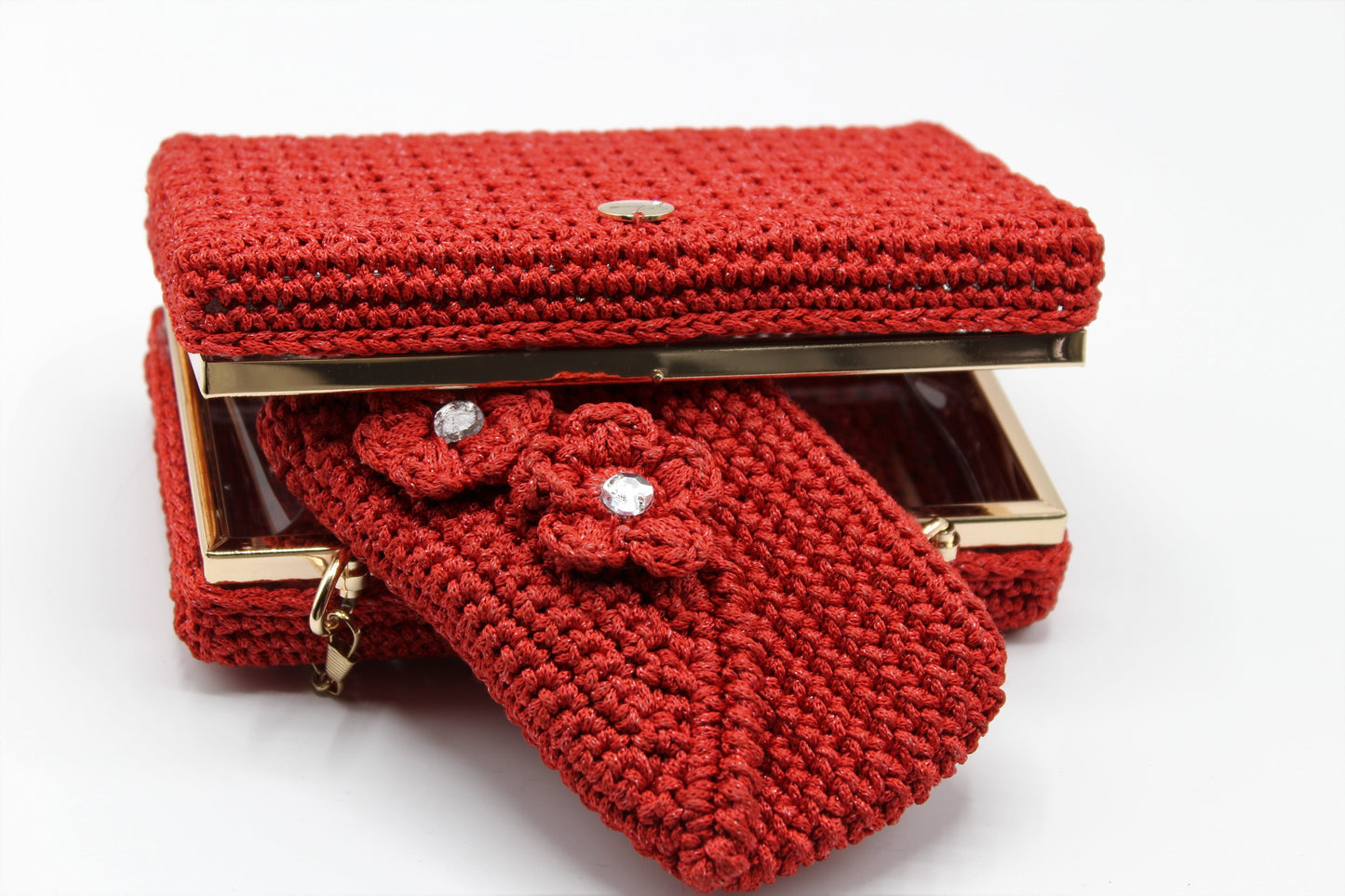 Clutch Rosso Sublime