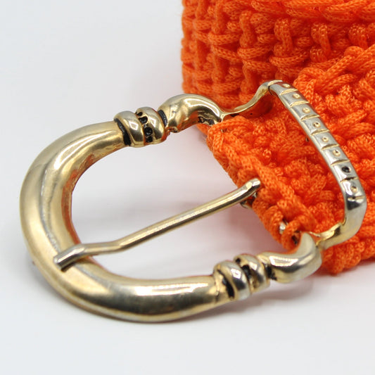 Cintura Crochet - Arancione